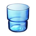 Стакан Олд Фэшн 220 мл "Лог Браш" голубой Tempered Glass d 7,3 см h7,9 см Arcoroc [6]