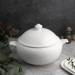 Супница 7 л d 25,5 см h25 см белая фарфор P.L. Proff Cuisine [1]