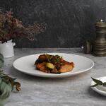 Тарелка d 25,5 см h2,7 см без борта белая фарфор P.L. Proff Cuisine [6]