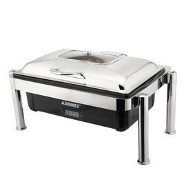 Мармит электрический 13,5 л 1/1 *100 с откидной крышкой РАСПРОДАЖА ВЫСТ. ЭКЗ. нерж. SUNNEX