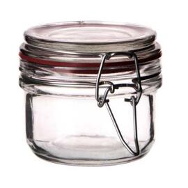 Банка для подачи и хранения 150 мл стекло с крышкой и бугельным замком P.L.
