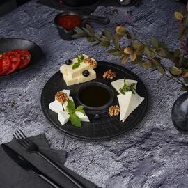 Блюдо круглое d 25 см Black Raw Stellar P.L. Proff Cuisine [1]