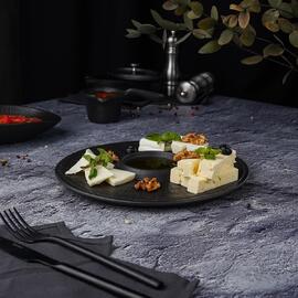 Блюдо круглое d 25 см Black Raw Stellar P.L. Proff Cuisine [1]