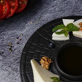Блюдо круглое d 25 см Black Raw Stellar P.L. Proff Cuisine [1]