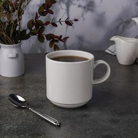 Кружка 370 мл белая d 8,5 см h9,1 см Neo Silk Stackable Noble [6]