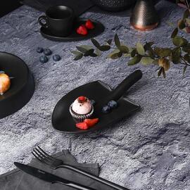 Блюдо "Лопата" 24*13*4 см черное Black Raw Stellar P.L. Proff Cuisine [1]