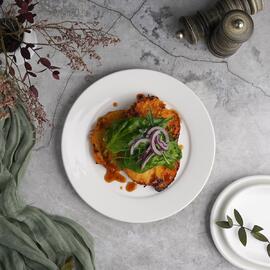 Тарелка d 23 см белая фарфор Classic P.L. Proff Cuisine [6]