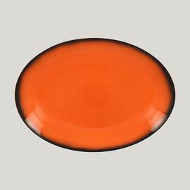 Блюдо овальное RAK Porcelain LEA Orange 26 см (оранжевый цвет)