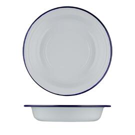 Салатник 600 мл d 18,9 см h3,6 см Blue Rim эмалированая сталь SUNNEX [1]