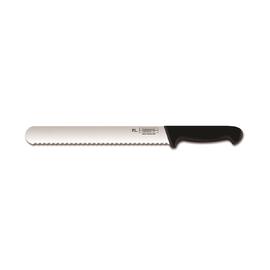 Нож для хлеба 30 см PRO-Line волнистое лезвие черная ручка P.L. Proff Cuisine