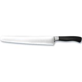 Нож кондитерский 25 см волнистое лезвие кованый Elite черная ручка P.L. Proff Cuisine