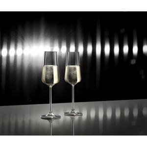 Бокал-флюте для шампанского 220 мл "Allure" d 6,2/4,5 см h23 см стекло Ocean [6]