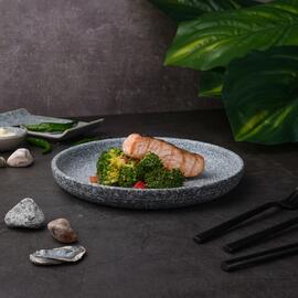 Тарелка с бортом d 23,3 см h3,1 см Stone Untouched Taiga P.L. Proff Cuisine [1]