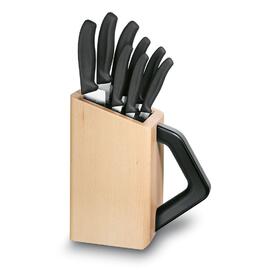 Набор ножей Victorinox на деревянной подставке, 8 шт, h 38,2 см