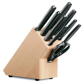 Набор ножей Victorinox на деревянной подставке, 9 шт, h 28 см