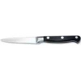 Нож для чистки овощей 10 см кованый Classic черная ручка P.L. Proff Cuisine