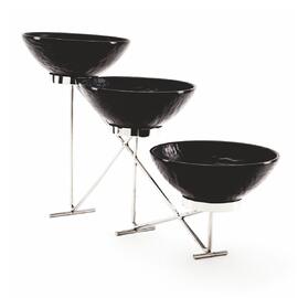 Подставка фуршетная стойка 65*12*33 см нерж. + 3 салатника меламин P.L.Hotelware