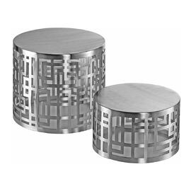 Подставка фуршетная стойка d 25,5 см h15,5 см круглая перфорация нерж. P.L. Hotelware