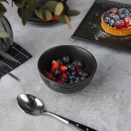 Соусник 150 мл d 9,8 см h5 см круглый Black Raw Wood P.L. Proff Cuisine [4]
