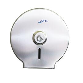 Диспенсер для туалетной бумаги Jofel Classica, рулон до 200 м, втулка 55 мм, нержавеющая сталь