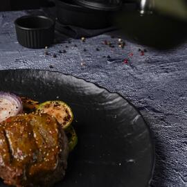 Тарелка d 29 см Black Raw Stellar P.L. Proff Cuisine [3]