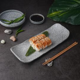 Блюдо прямоугольное 32*12 см h4,2 см Stone Untouched Taiga P.L. Proff Cuisine [1]
