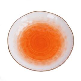 Салатник 450 мл d 21,5 см h3,8 см оранжевый фарфор "The Sun Eco" P.L. Proff Cuisine [6]