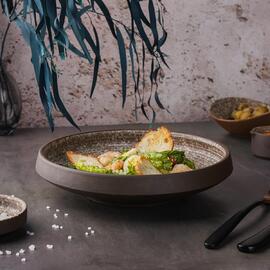 Салатник 800 мл d 23,5 см h6,3 см Brown Untouched Taiga P.L. Proff Cuisine [1]