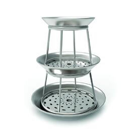 Этажерка 3 яруса d 40/40/50 см для подачи морепродуктов P.L.
