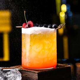 Стакан Олд Фэшн 370 мл "Rocks Cylinder" Cocktail Week P.L. [6]