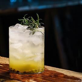 Стакан Олд Фэшн 370 мл "Rocks Cylinder" Cocktail Week P.L. [6]