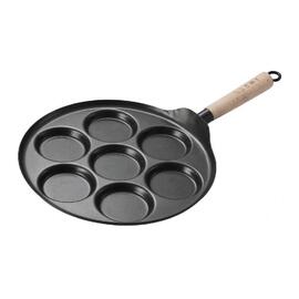 Сковорода для жарки яиц и оладьев 31 см на 7 шт, углерод. сталь, индукция, P.L. Proff Cuisine