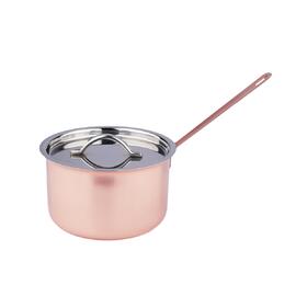 Кастрюля сотейник для подачи 8,8 см h5,8 см 265 мл с крышкой Copper нерж. P.L. Proff Cuisine