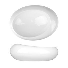 Блюдо для подачи 25,5*18,5 см h8,4 см Organic 300 мл белое фарфор NEW P.L. Proff Cuisine [3]