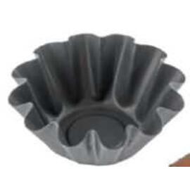 Форма гофрированная для кексов, 30 мл, 3,2*6 см, h 2,3 см, сталь с антипригарным покрыти