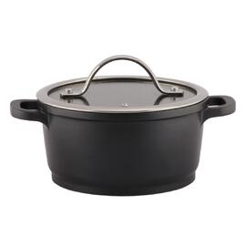 Кастрюля  1,5 л, 17*8,5 см с крышкой New Kitchen Standard алюм. с антиприг. покрытием ИНДУКЦИЯ P.L.
