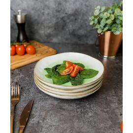 Салатник 450 мл d 21,5 см h3,8 см зеленый фарфор "The Sun Eco" P.L. Proff Cuisine [6]