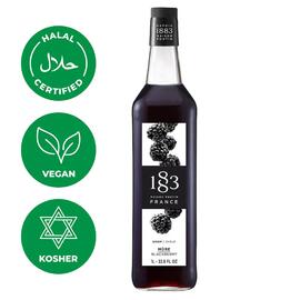 Сироп Ежевика 1л 1883 Maison Routin 