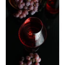 Бокал для вина 710 мл "Zie Optical" h25 см оптические грани P.L. - BarWare [4]
