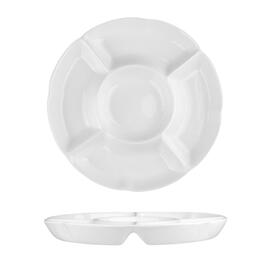 Менажница d 24 см 5 отделений белая фарфор P.L. Proff Cuisine [4]