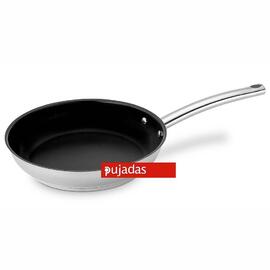 Сковорода 24 см, h 5 см, нерж. с антиприг. покрытием 18/10 индукция Pujadas