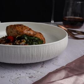 Салатник 1400 мл d 22,5 см h5,5 см Frost White Moon P.L. Proff Cuisine [2]