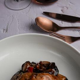 Салатник 1400 мл d 22,5 см h5,5 см Frost White Moon P.L. Proff Cuisine [2]