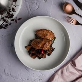 Салатник 1400 мл d 22,5 см h5,5 см Frost White Moon P.L. Proff Cuisine [2]