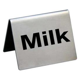 Табличка "Milk" 5*4 см, сталь, P.L. Proff Cuisine