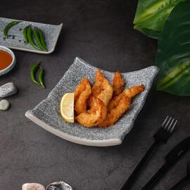 Блюдо прямоугольное 19*17 см h6,8 см Stone Untouched Taiga P.L. Proff Cuisine [1]