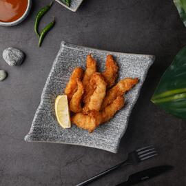 Блюдо прямоугольное 19*17 см h6,8 см Stone Untouched Taiga P.L. Proff Cuisine [1]