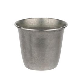 Чашка стакан для дозирования кофейных зерен 375 мл d 9,5 см h8,9 см Vintage металл P.L. Barbossa 