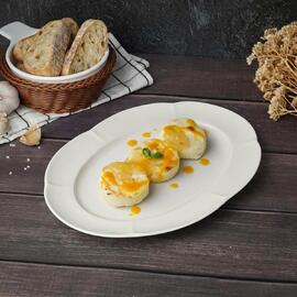 Блюдо овальное 30,5*22 см h2 см Bella Noble [1]