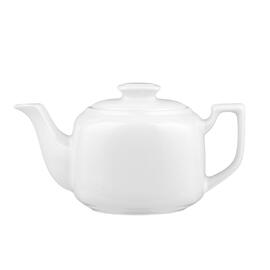 Чайник 500 мл с ситом d 11,8 см h11,4 см белый фарфор P.L. Proff Cuisine [1]